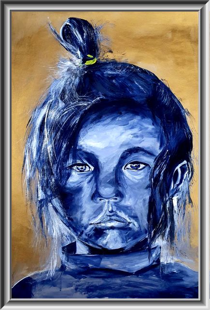 Azzurro — portret în albastru